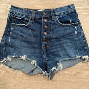 Abercrombie & Fitch High Rise Mom Shorts Size 2/26